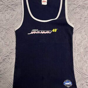 Jimmie Johnson "Racing Champions Apparel" Women's Tank / Navy & Grey / Size: M
